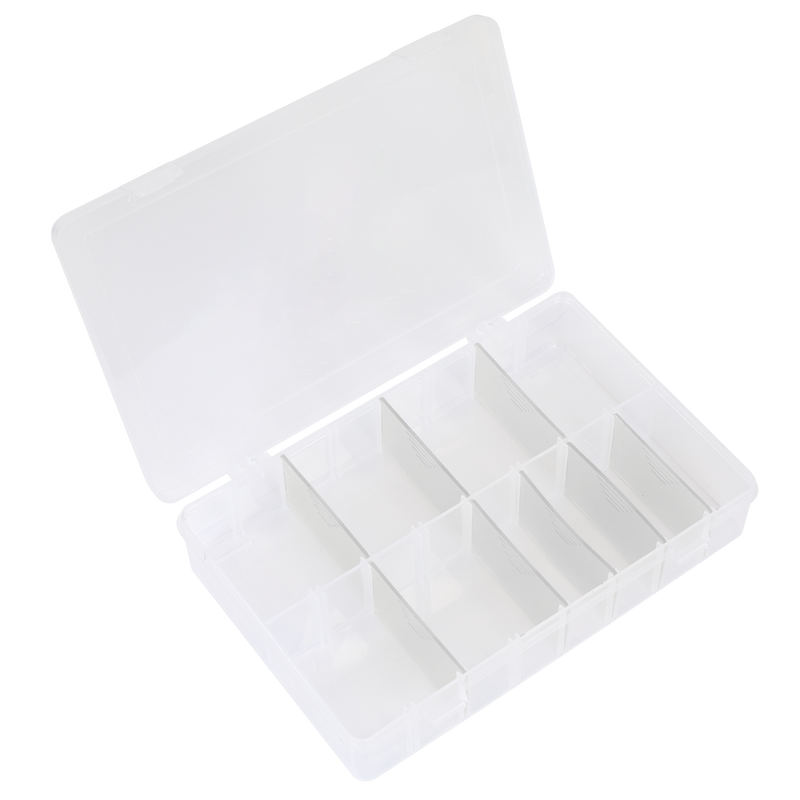 Sealey ABBOXMED Assortment Box with 8 Removable Dividers