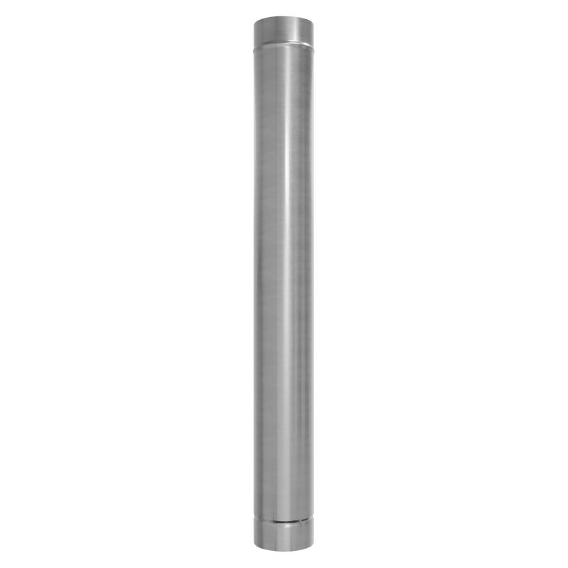 Sealey ABI1700AK2 Stainless Steel Exhaust/Flue End Pipe for ABI1700 150 x 1000mm