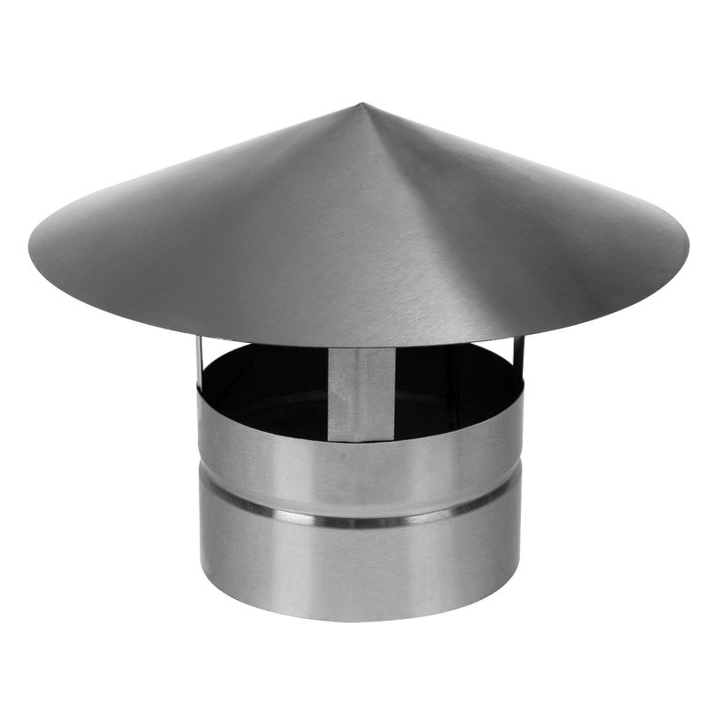 Sealey ABI1700AK4 Stainless Steel Exhaust/Flue Rain Cap for ABI1700 150mm