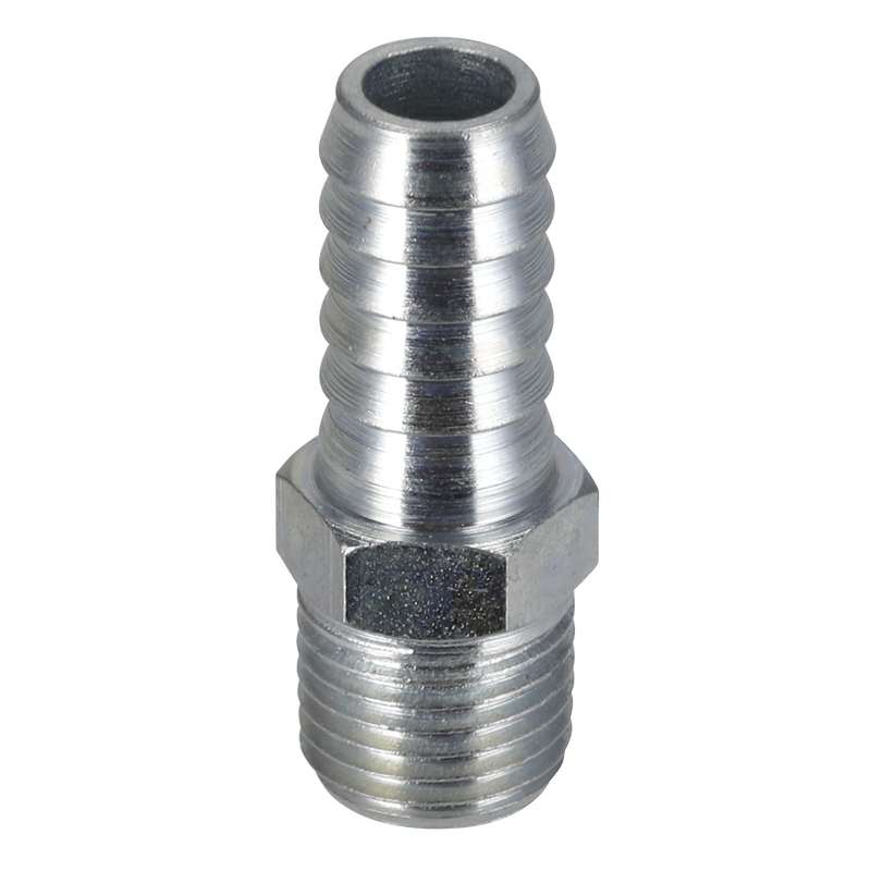 Sealey AC09 PCL Screwed Tailpiece Male 1/4"BSPT - 3/8" Hose - Pack of 5 - additional view 5