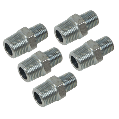 Sealey AC100 PCL Reducing Union 3/8"BSPT to 1/4"BSPT - Pack of 5