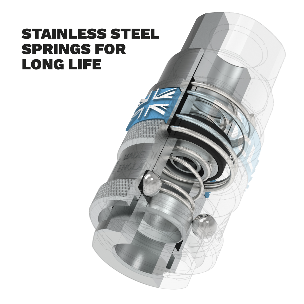 Sealey AC13 PCL Coupling Body Female 1/4"BSPT - additional view 6