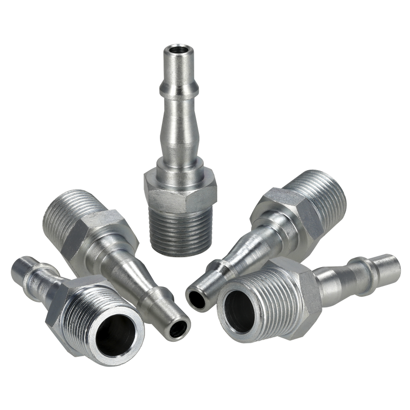 Sealey AC19 PCL Screwed Adaptor Male 3/8"BSPT - Pack of 5 - additional view 4