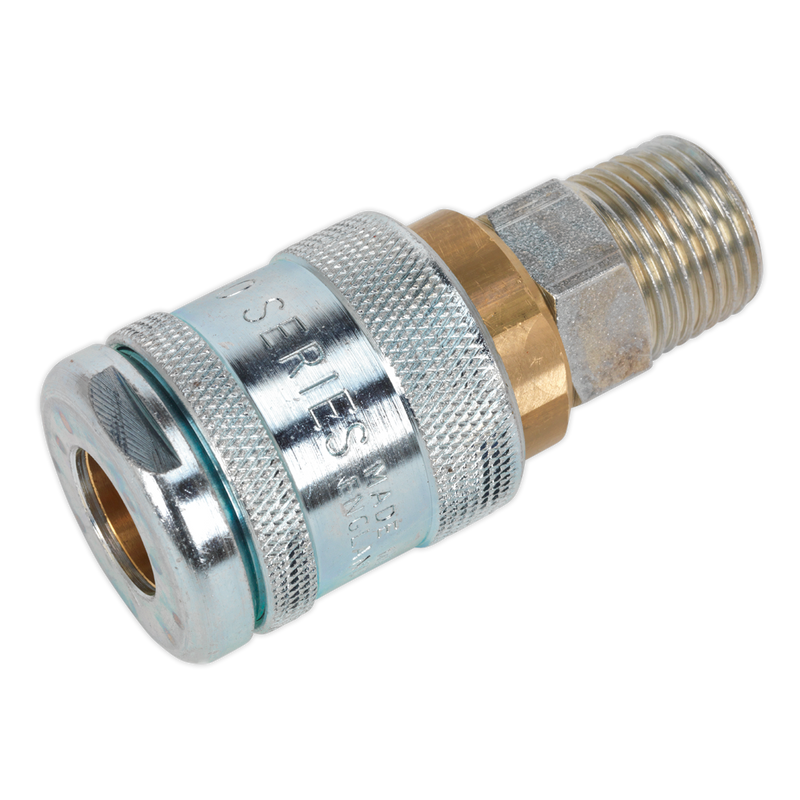 Sealey AC23 PCL Coupling Body Male 1/2"BSPT - additional view 5