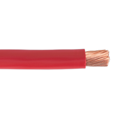 Sealey AC40SQRE 10 Automotive Starter Cable 315/0.40mm 40mm² 300A - Red