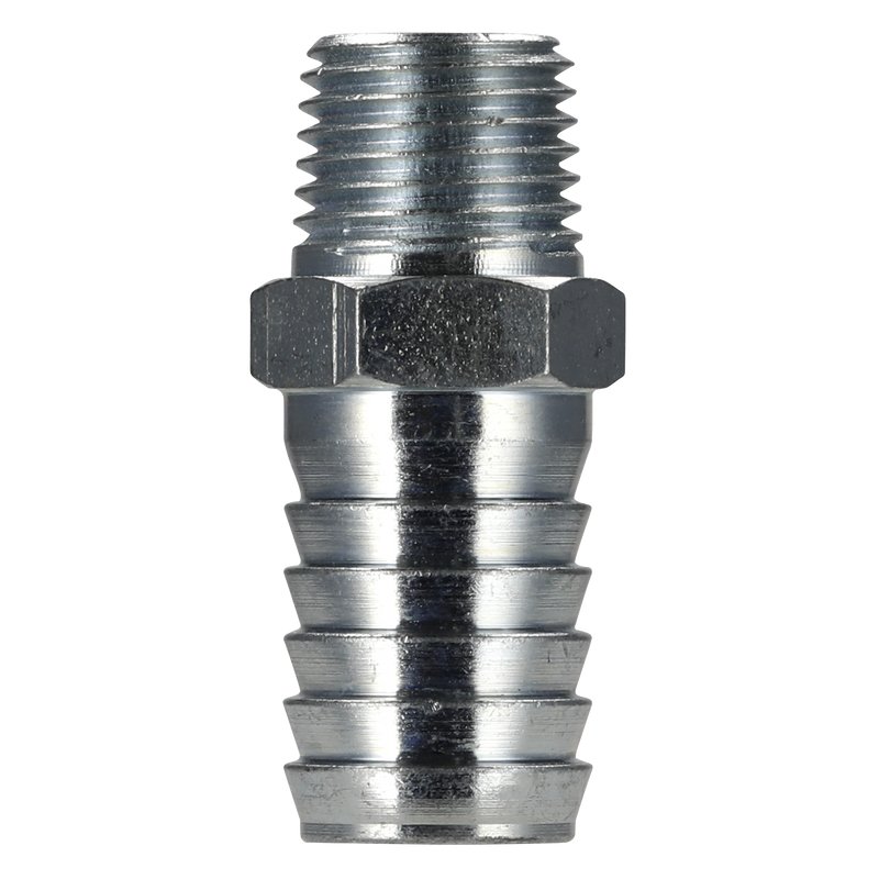 Sealey AC40 PCL Screwed Tailpiece Male 1/4"BSPT - 1/2" Hose - Pack of 5 - additional view 4