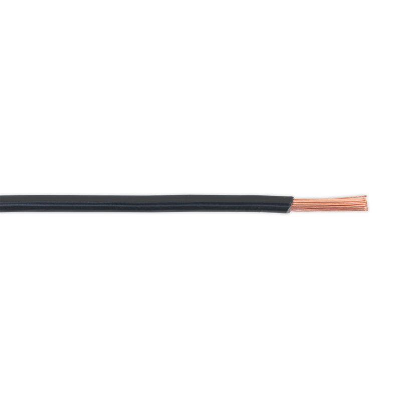Sealey AC4430BK Automotive Cable Thin Wall Single 3mm² 44/0.30mm 30m - Black