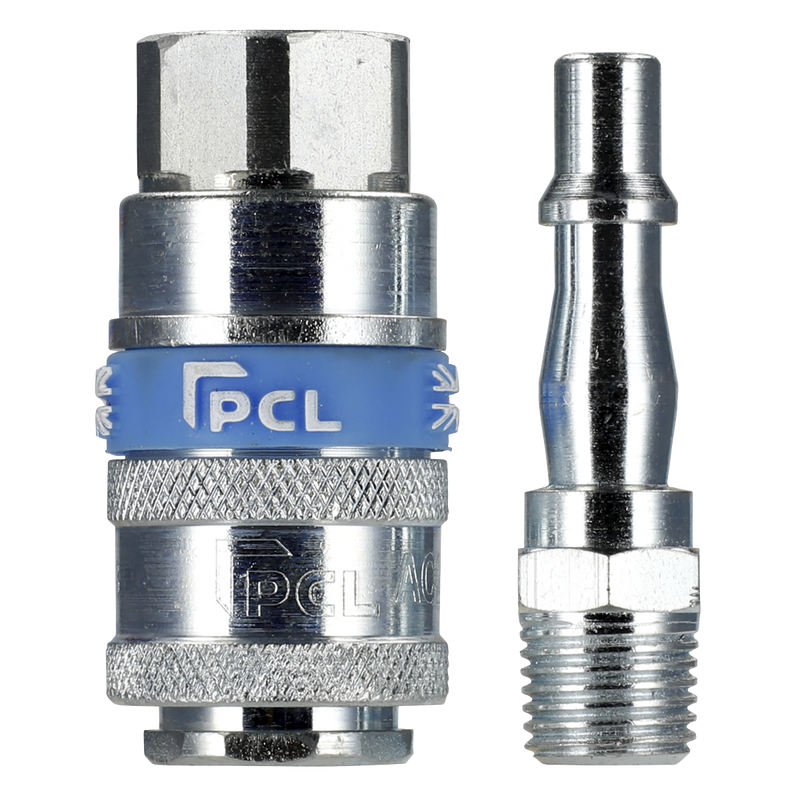 Sealey AC61 PCL Air Tool Coupling Kit 1/4"BSPT 2pc - additional view 5