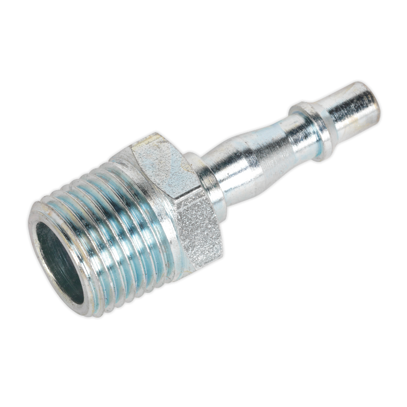 Sealey AC68 PCL Screwed Adaptor Male 1/2"BSPT - Pack of 5