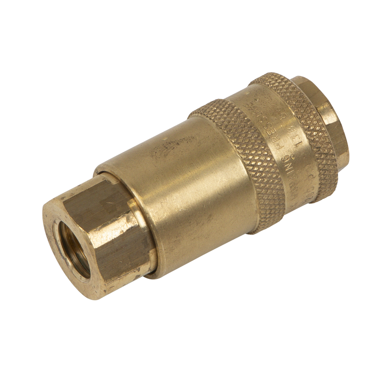 Sealey AC90 PCL Non-Corrodible Coupling Body Female 1/4"BSPT - additional view 2