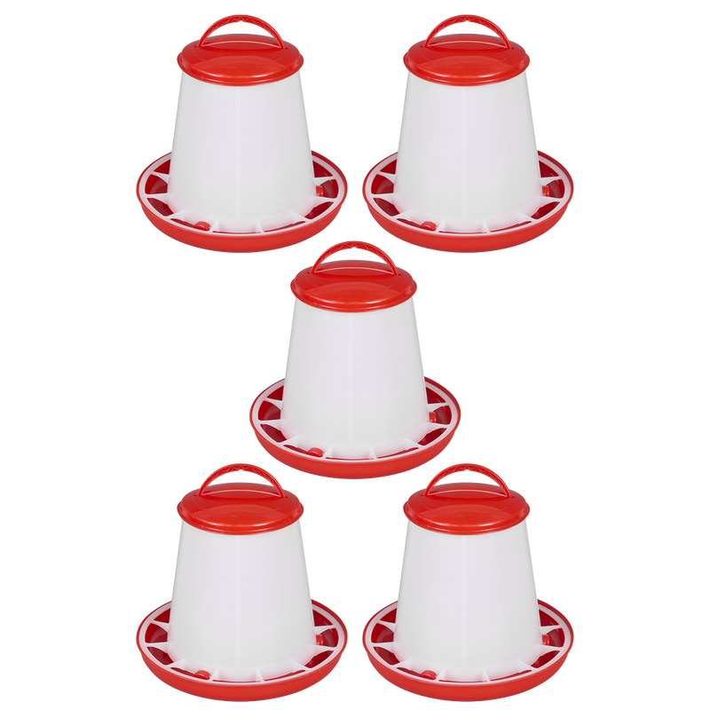 Sealey AFT025 Poultry Feeder 1.5kg - Pack of 5