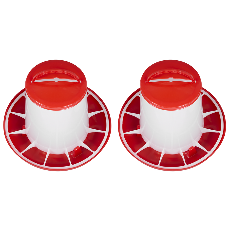 Sealey AFT042 Poultry Feeder 6kg - Pack of 2 - additional view 2