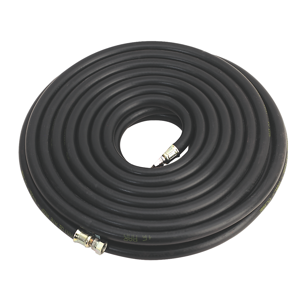 Sealey AH15RX/38 Heavy-Duty Air Hose with 1/4"BSP Unions 15m x 10mm