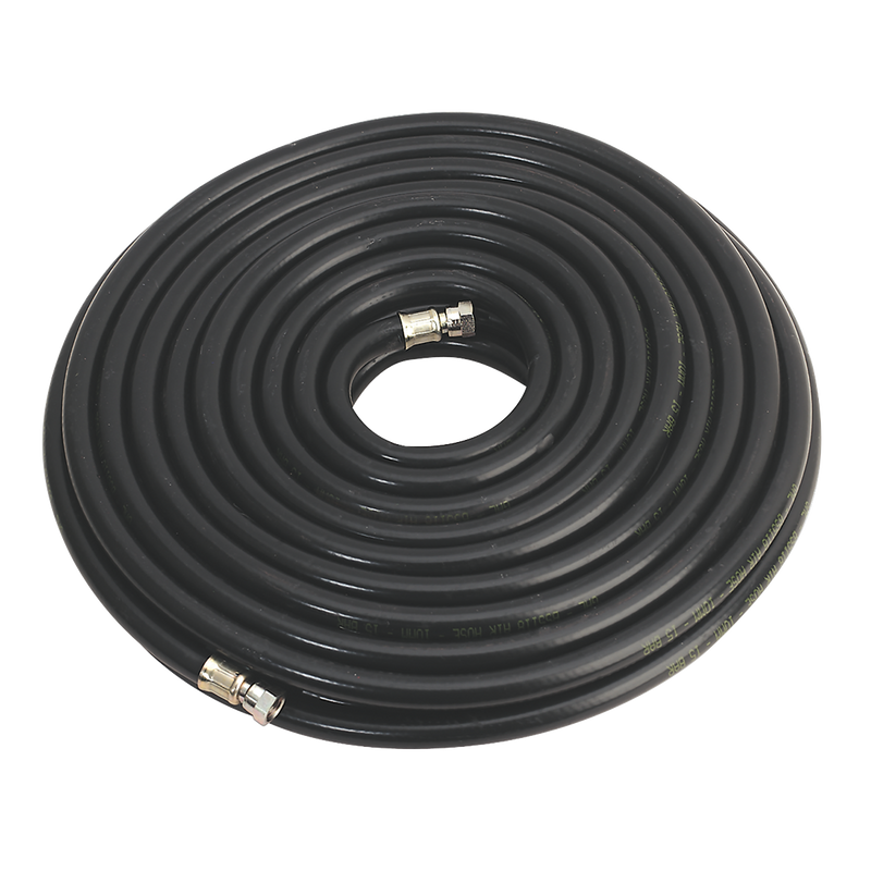 Sealey AH20RX/38 Heavy-Duty Air Hose with 1/4"BSP Unions 20m x 10mm