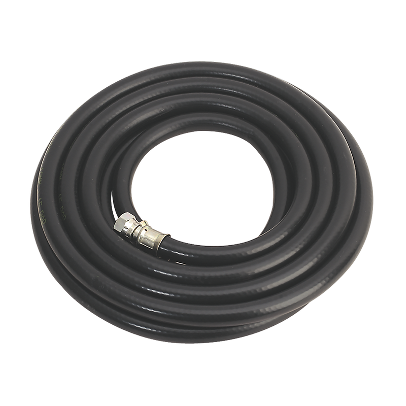 Sealey AH5RX/38 Heavy-Duty Air Hose with 1/4"BSP Unions 5m x 10mm