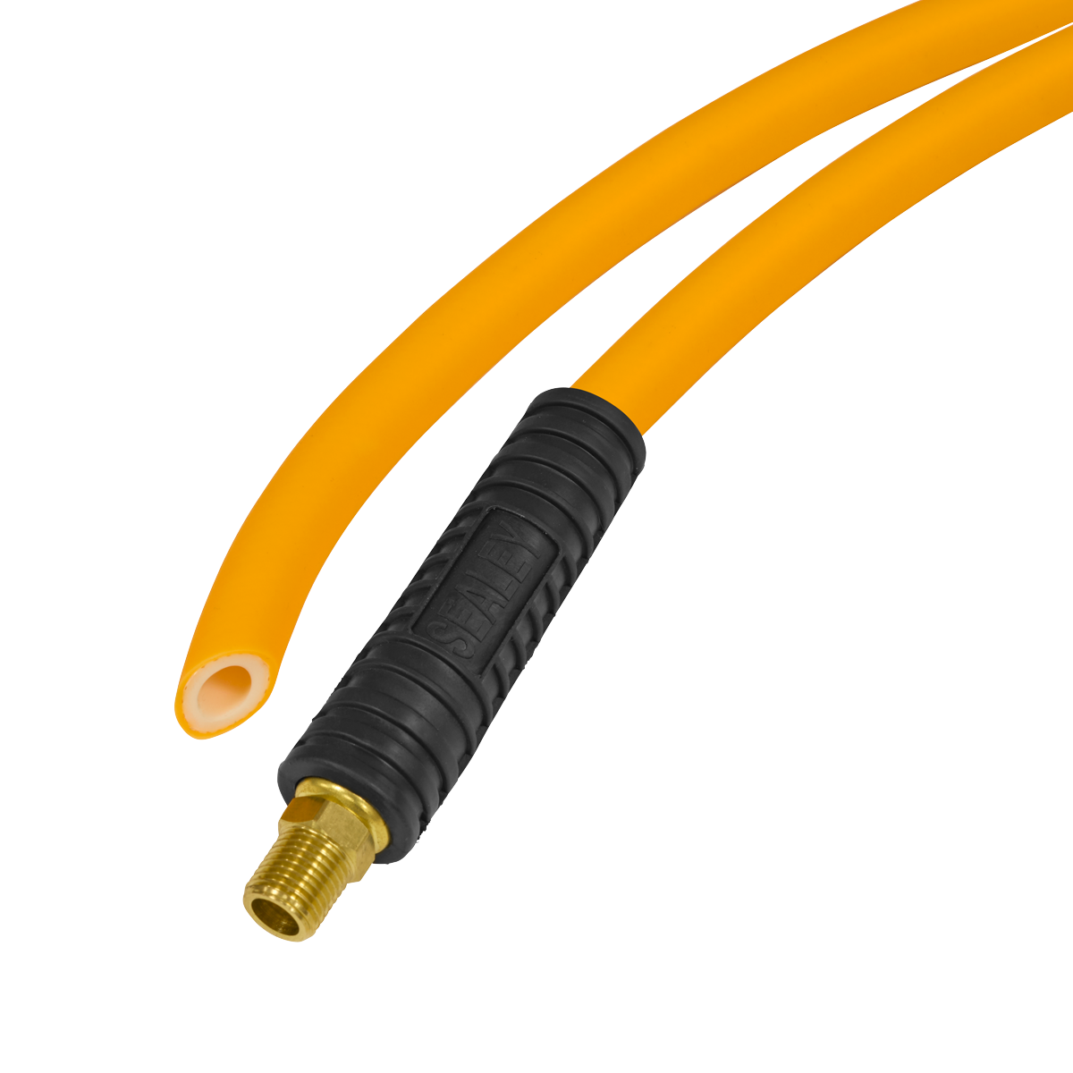 Sealey AHHC5 High-Visibility Hybrid Air Hose with 1/4"BSP Unions 5m x 8mm - additional view 7