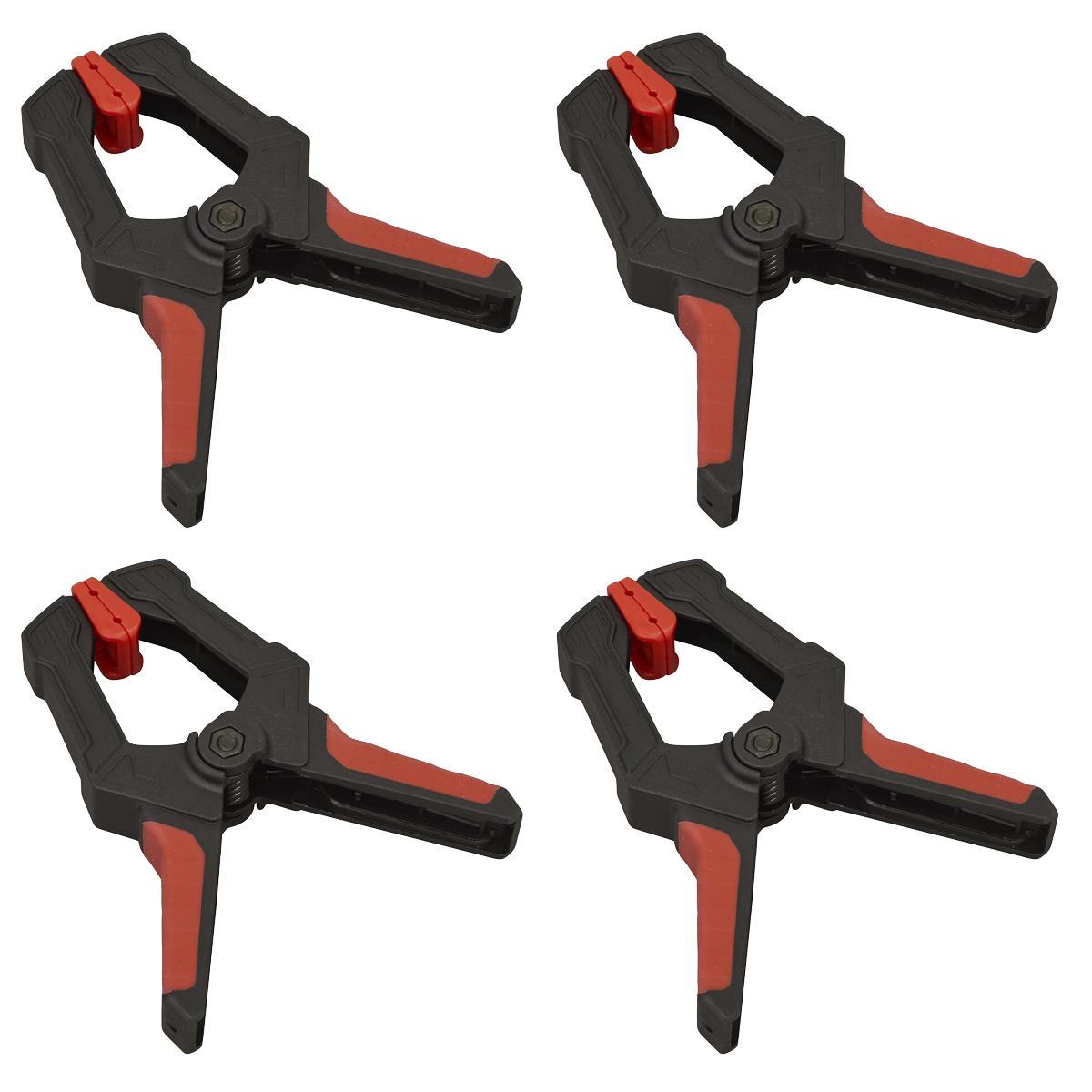 Sealey AK044 Spring Clamp Set 60mm 4pc - additional view 2