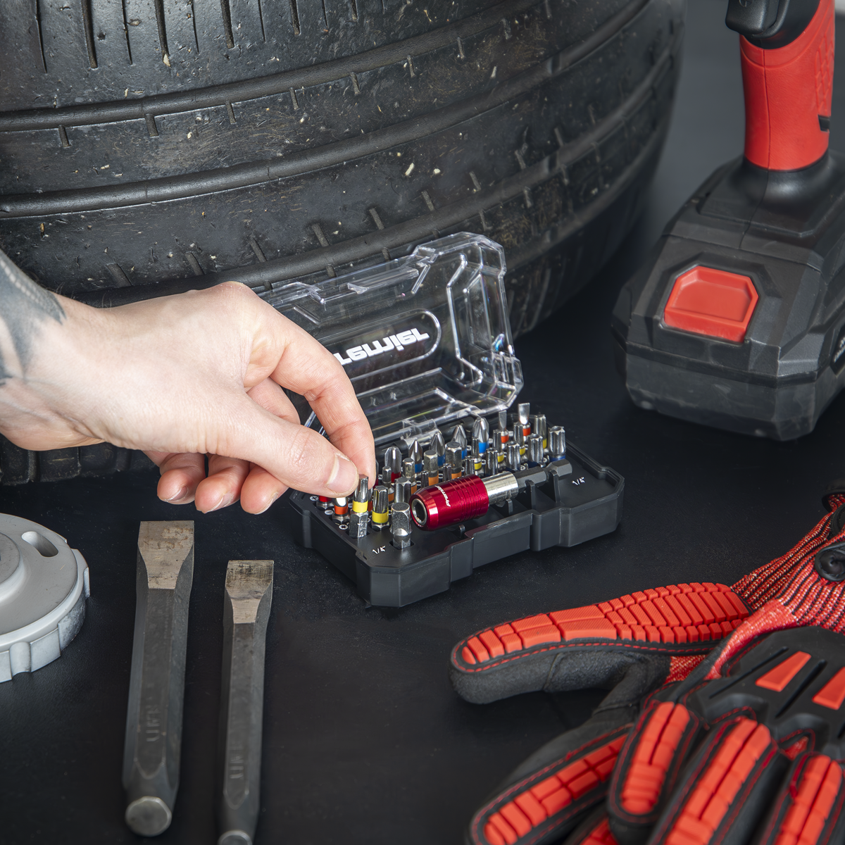 Sealey AK2110 Premier Colour-Coded Power Tool Bit Set 32pc - additional view 5