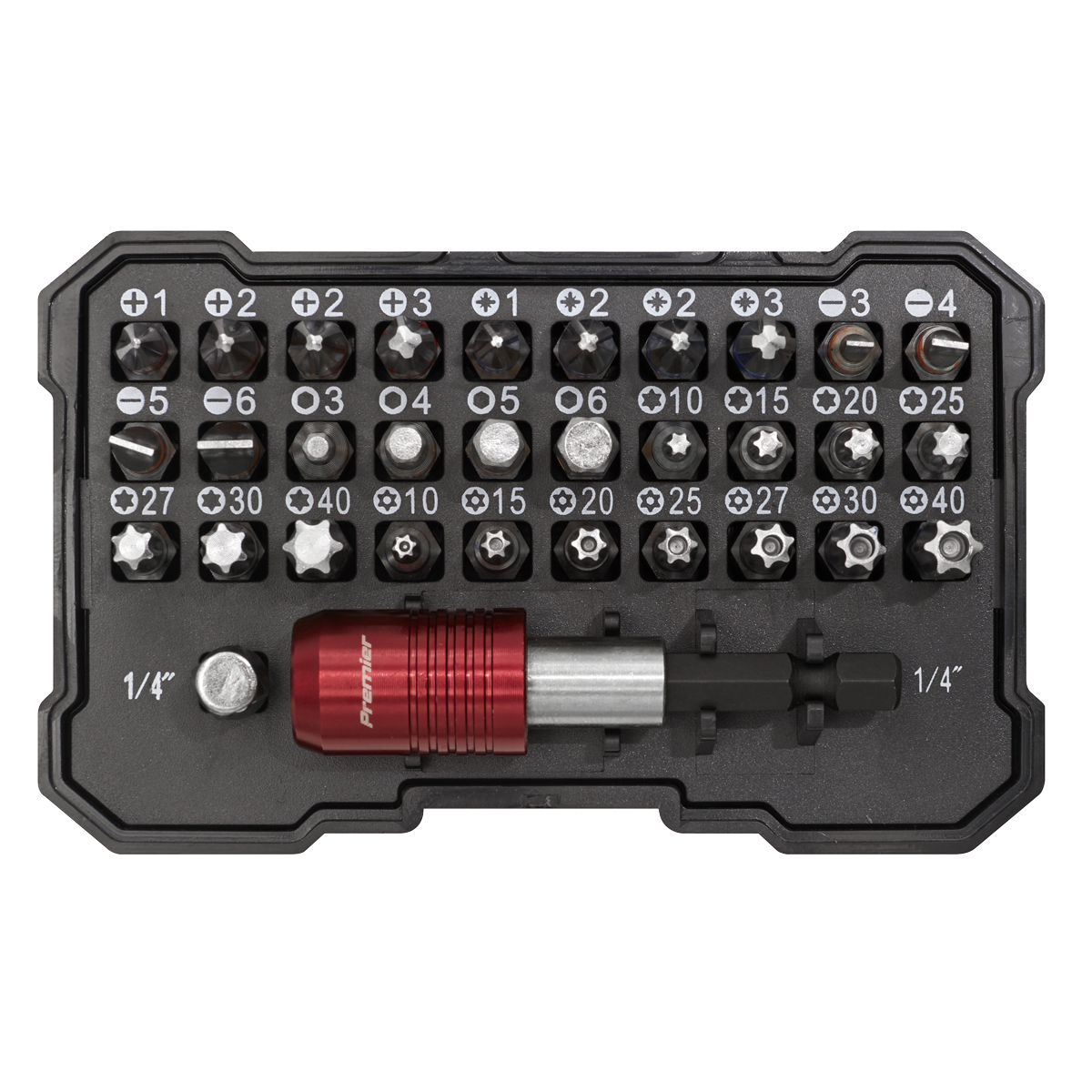 Sealey AK2110 Premier Colour-Coded Power Tool Bit Set 32pc - additional view 8