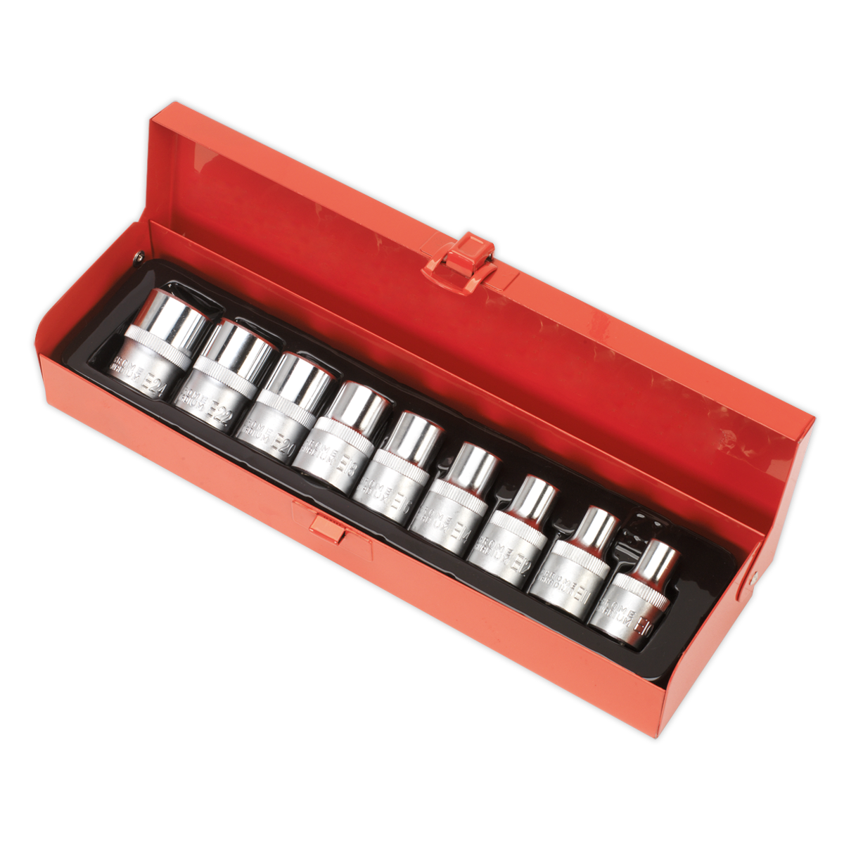 Sealey AK230 Premier TRX-Star* Female Socket Set 1/2"Sq Drive 9pc - additional view 3