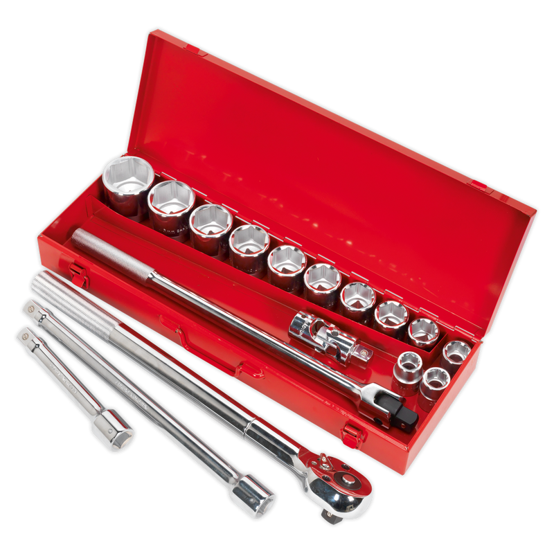 Sealey AK2597 Premier Socket Set 3/4"Sq Drive 17pc - additional view 5