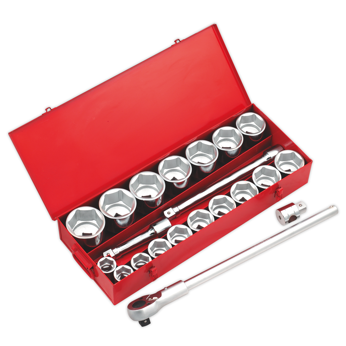 Sealey AK261 Premier Socket Set 1"Sq Drive 22pc