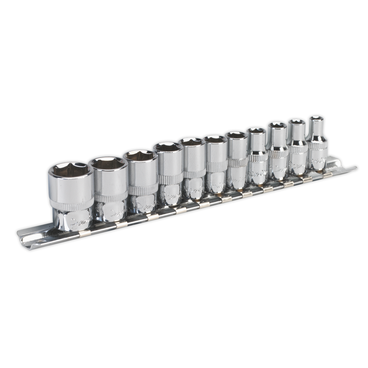 Sealey AK2670 Premier Imperial Socket Set 1/4"Sq Drive 11pc