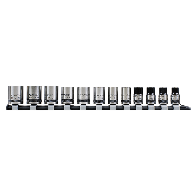 Sealey AK2741B Premier Black Lock-On™ Socket Set 3/8"Sq Drive 12pc - additional view 3