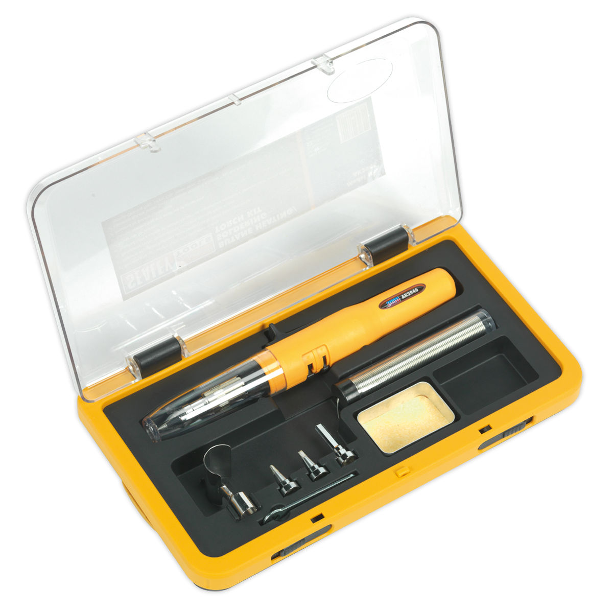 Sealey AK2946 Premier Butane Heating/Soldering Torch Kit 8pc