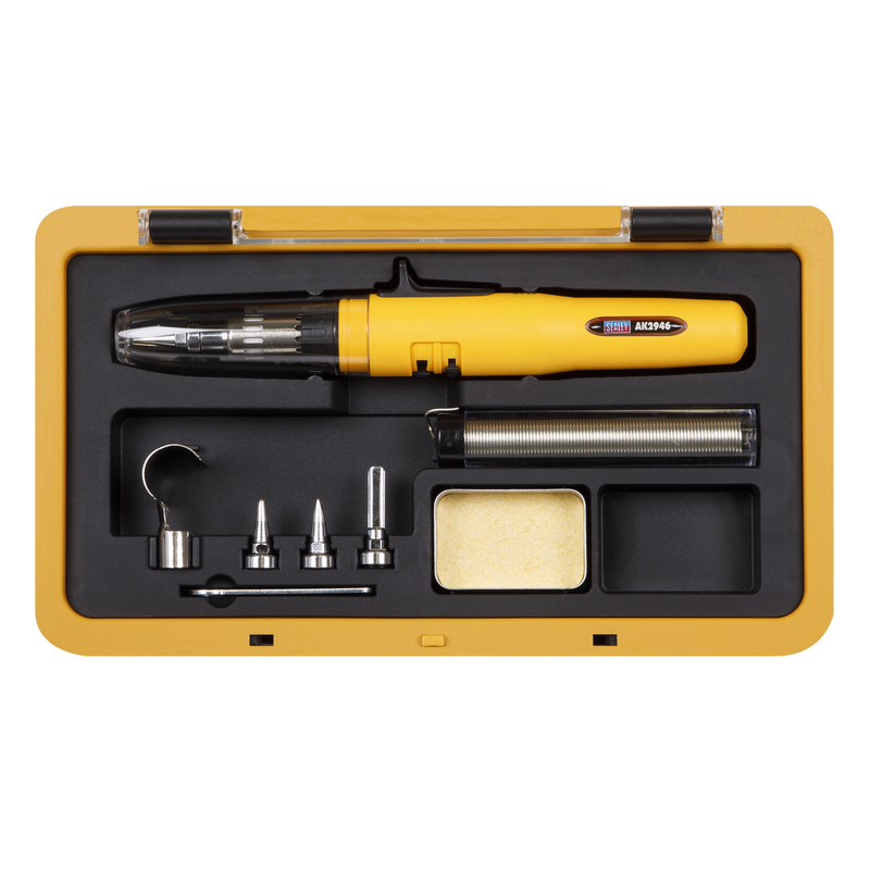 Sealey AK2946 Premier Butane Heating/Soldering Torch Kit 8pc - additional view 2