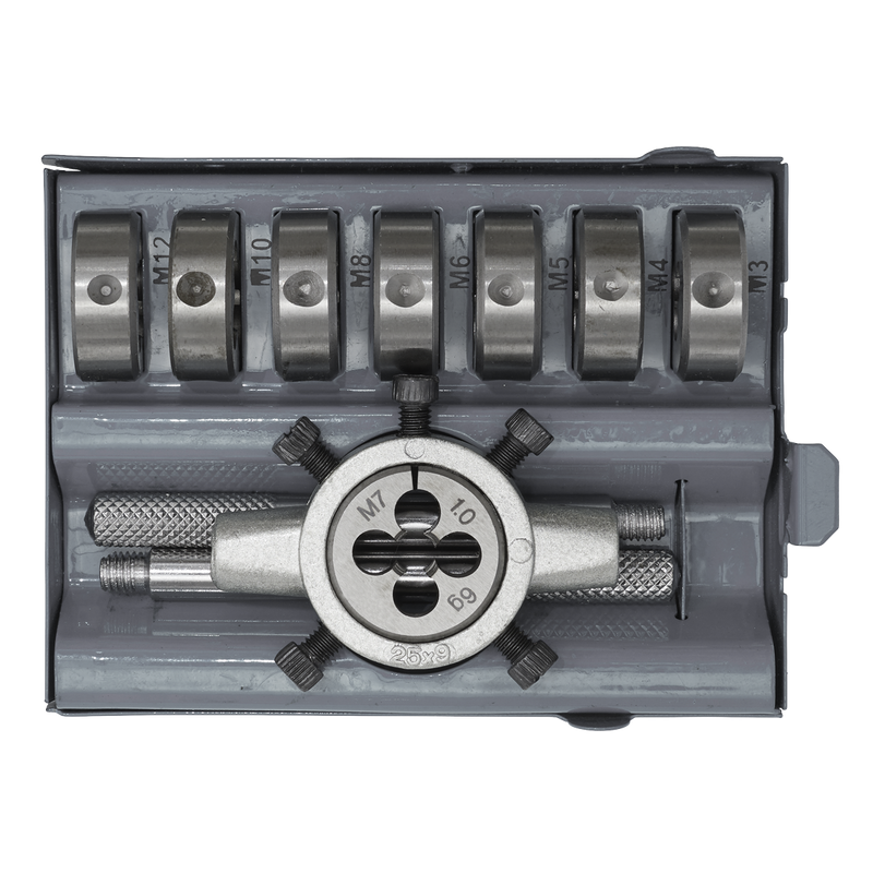 Sealey AK3009 Metric Split Die Set 9pc - additional view 3