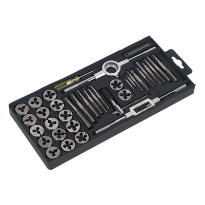 Sealey AK301 Metric Tap & Die Set Split Dies 40pc