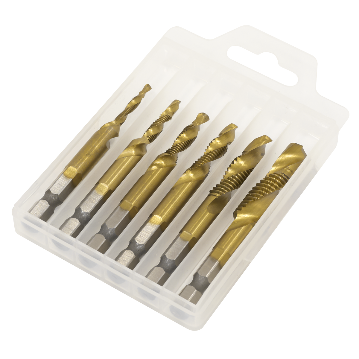Sealey AK3025 Combination Drill & Tap Bit Set 6pc - additional view 3