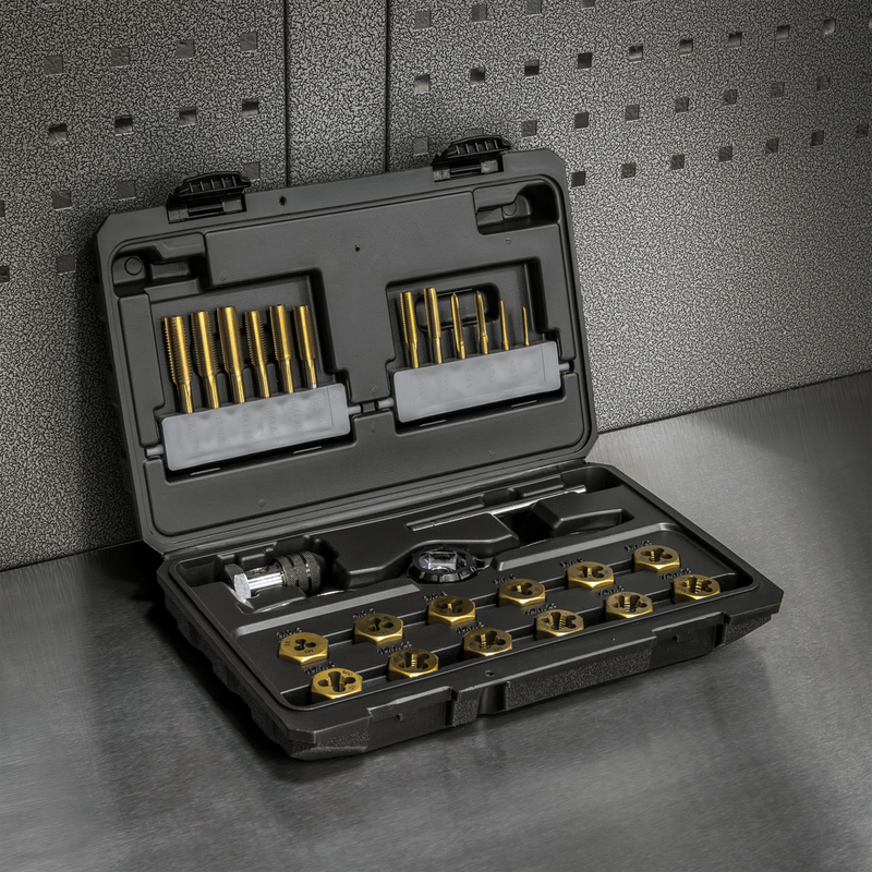 Sealey AK3026 Titanium Coated Hexagonal Tap & Die Set 26pc - additional view 4