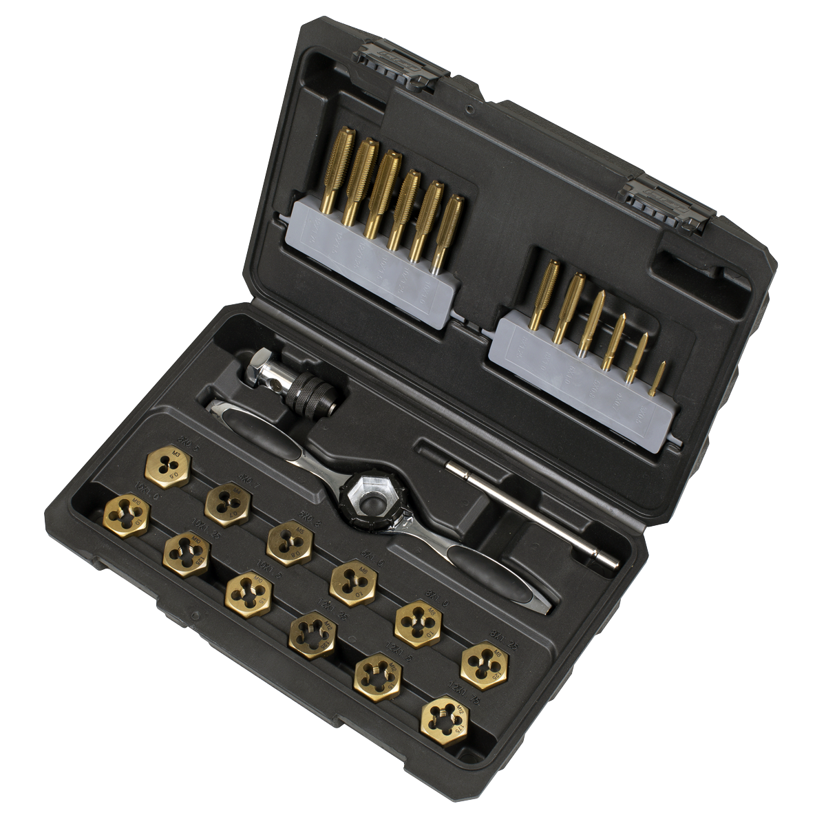 Sealey AK3026 Titanium Coated Hexagonal Tap & Die Set 26pc - additional view 7