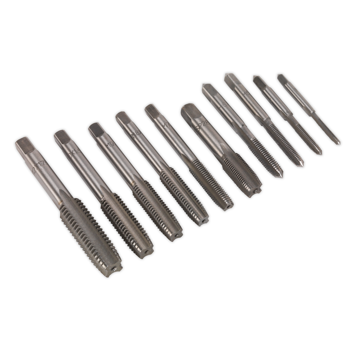 Sealey AK304M Metric Tap Set 10pc