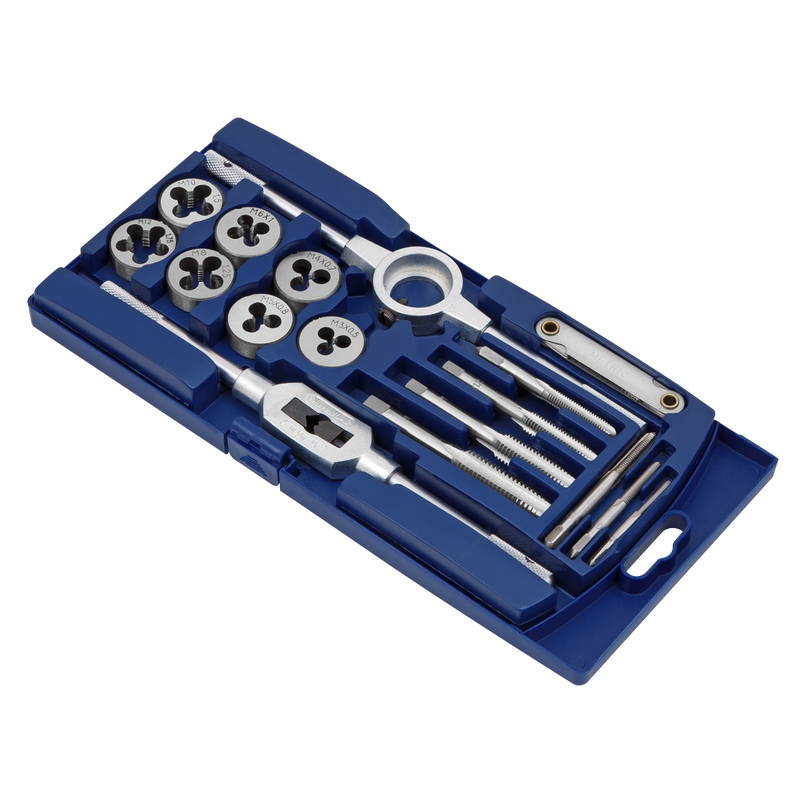 Sealey AK321 Metric Tap & Die Set 17pc - additional view 5