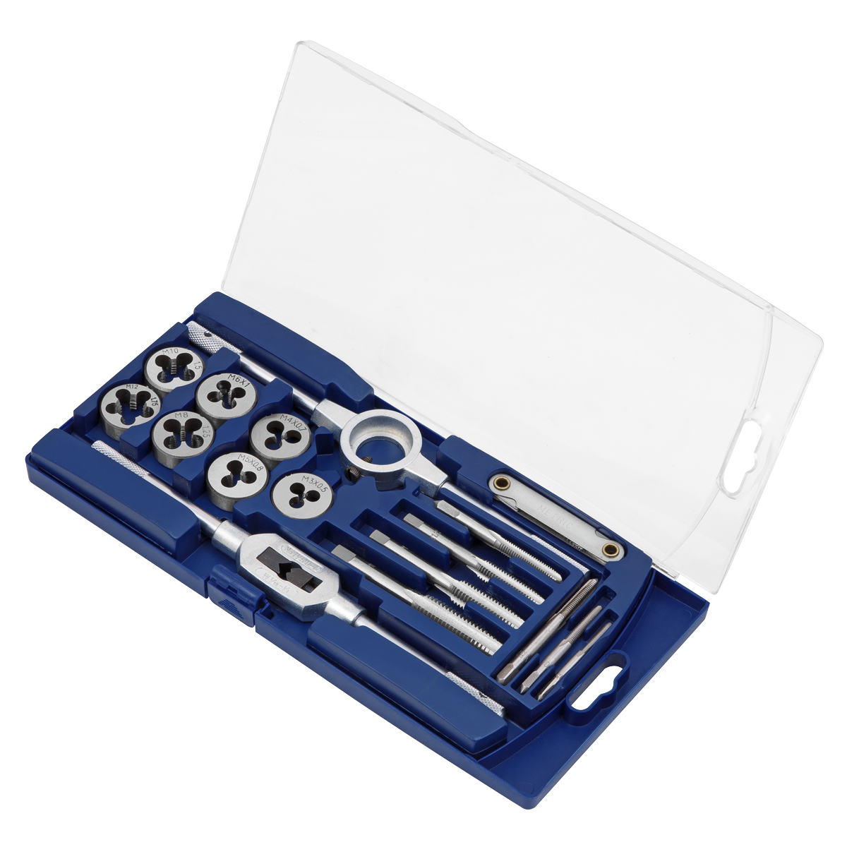 Sealey AK321 Metric Tap & Die Set 17pc - additional view 2