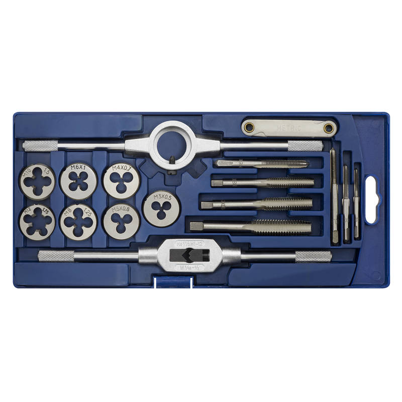 Sealey AK321 Metric Tap & Die Set 17pc - additional view 3