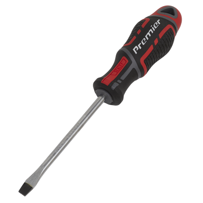 Sealey AK4354 Premier GripMAX® Slotted Screwdriver 6 x 100mm