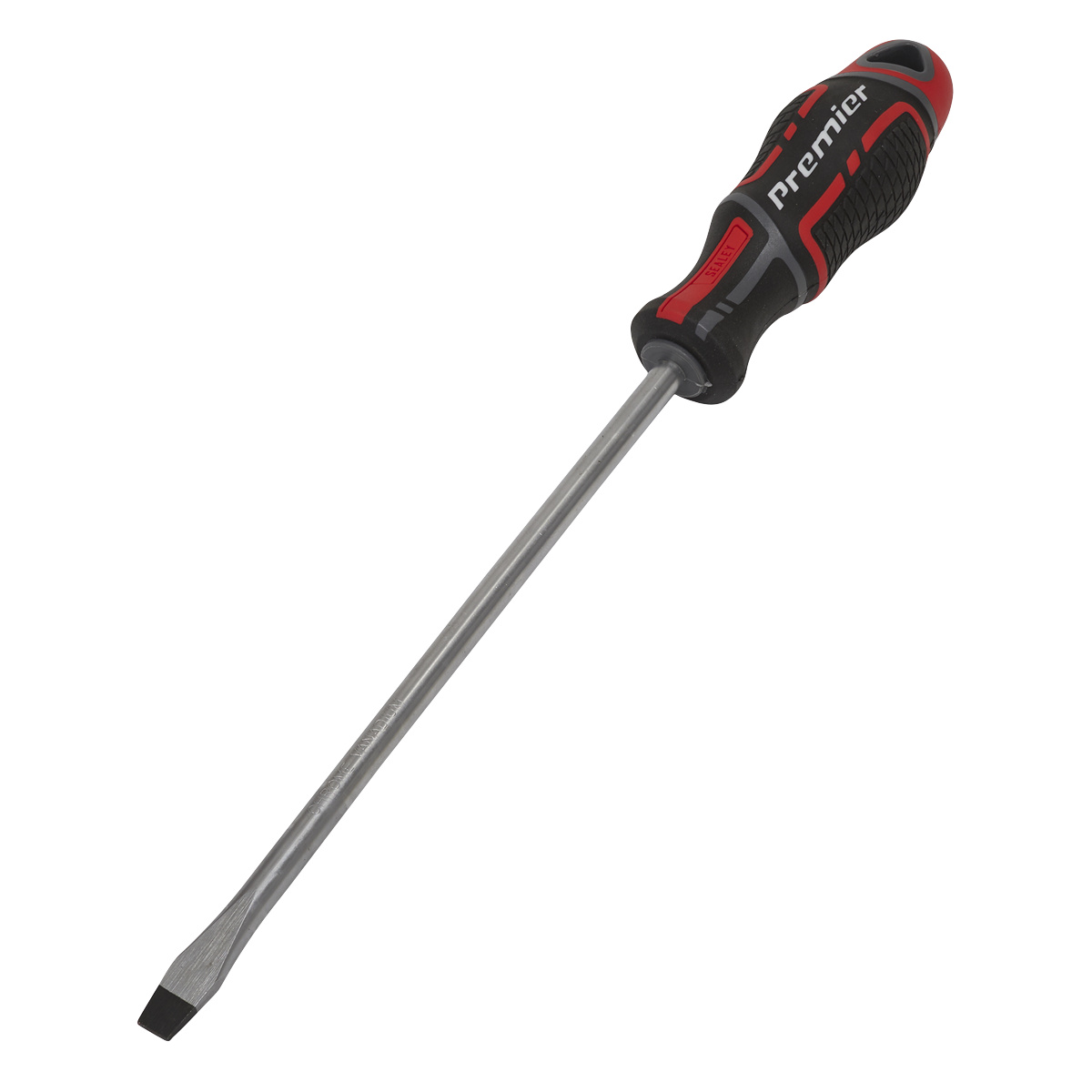 Sealey AK4357 Premier GripMAX® Slotted Screwdriver 8 x 200mm