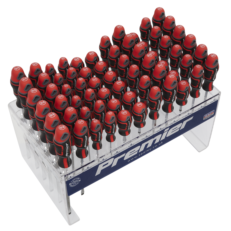 Sealey AK4369DS Premier GripMAX® Individual Screwdrivers Countertop Display 66pc - additional view 6