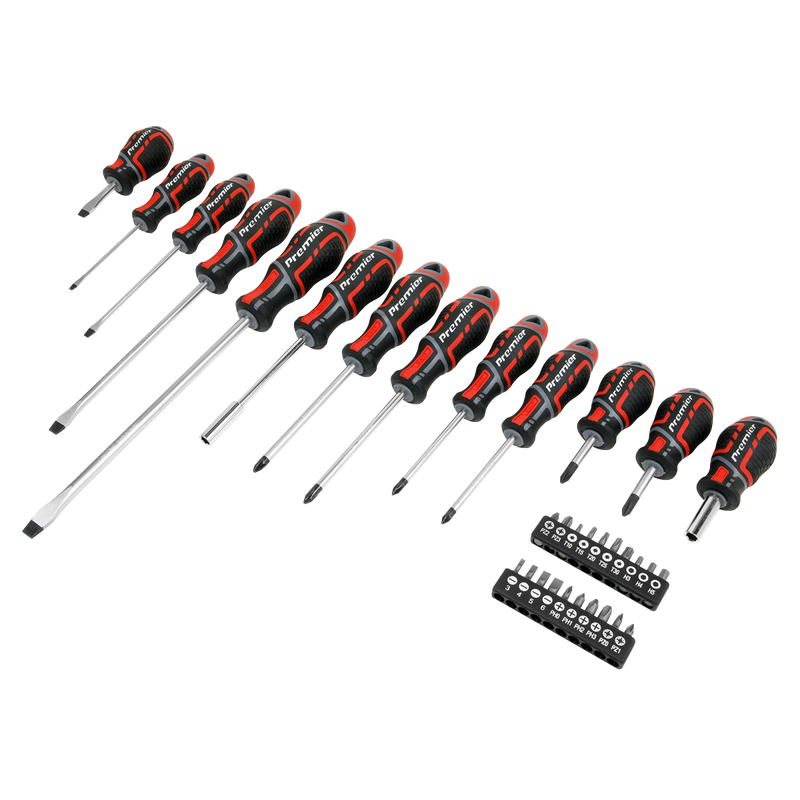 Sealey AK4370 Premier GripMAX® Screwdriver & Bit Set 33pc