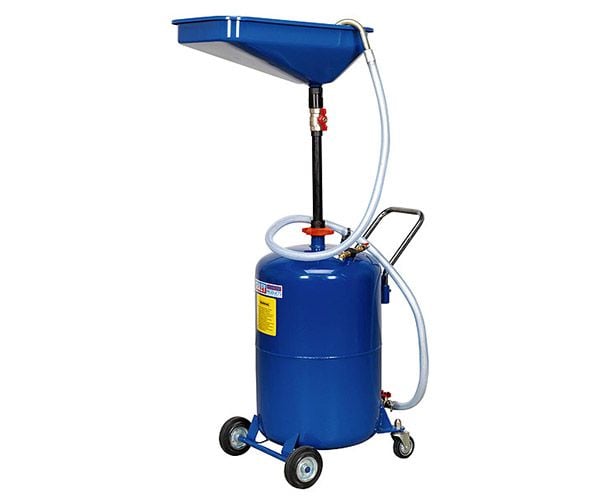 Sealey AK451DX Waste Oil Drainer 65ltr Air Discharge - Gravity Extraction