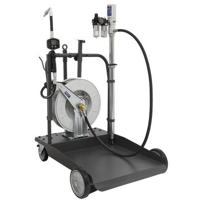 Sealey AK4562D Air Operated Oil Dispensing System with 10m Retractable Hose Reel