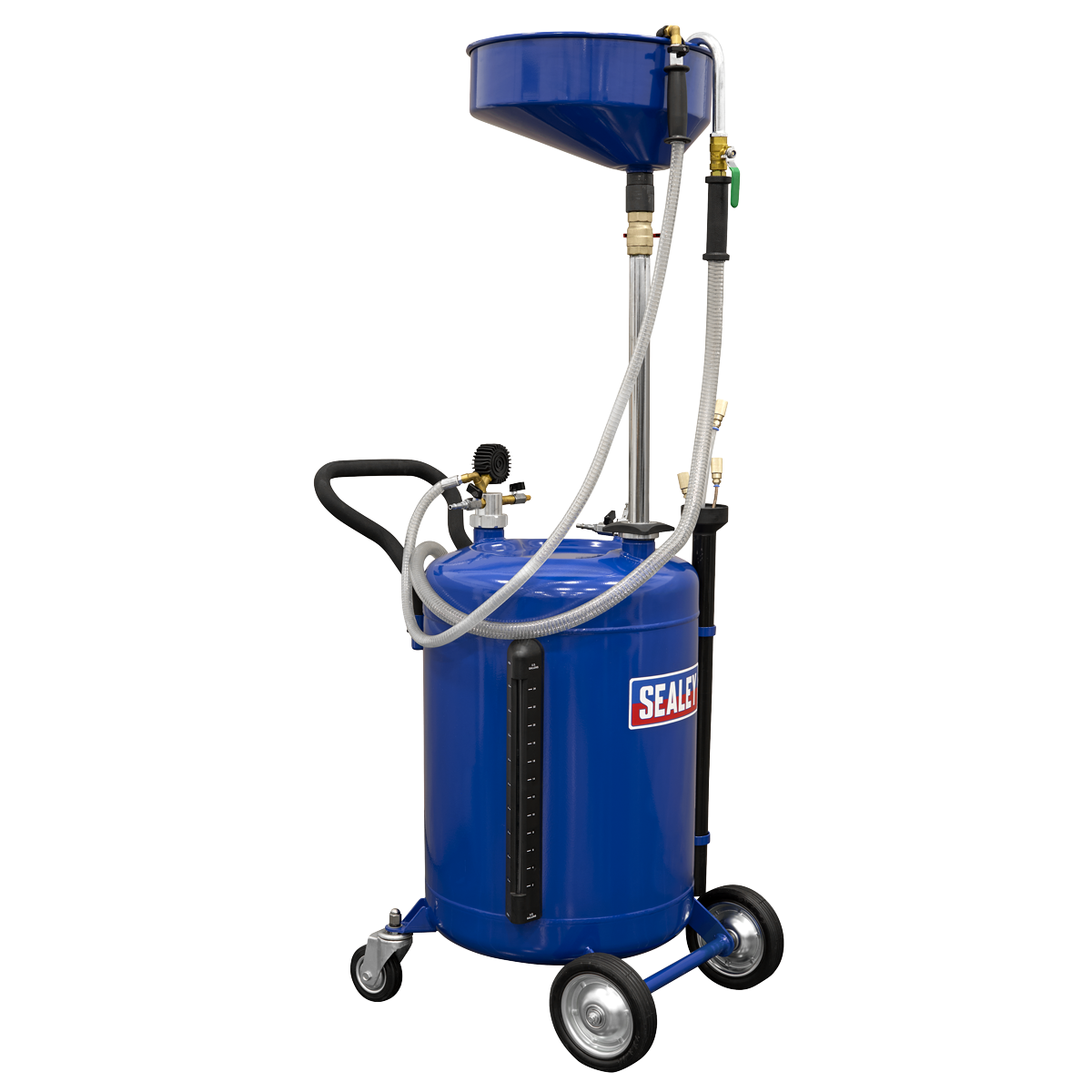 Sealey AK459DX Air Discharge Mobile Oil Drainer with Probes 90L - additional view 7