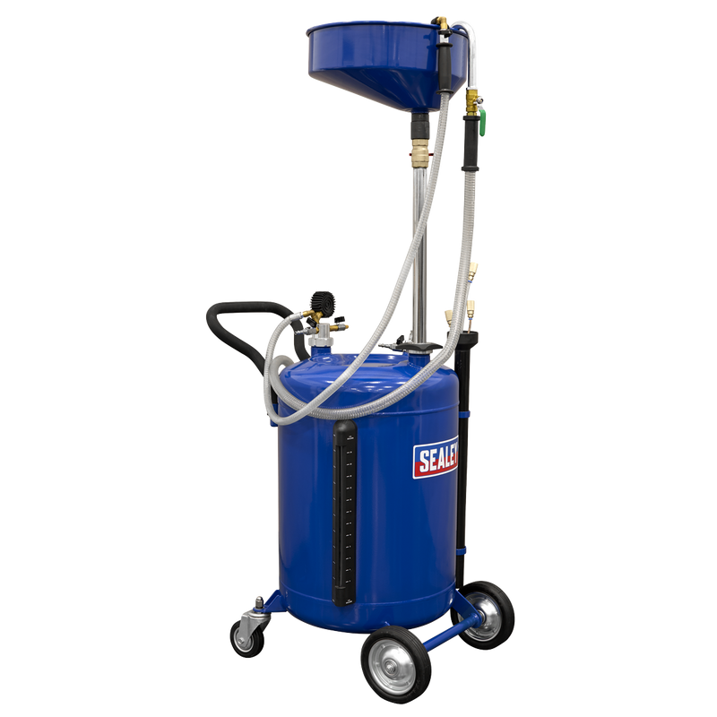 Sealey AK459DX Air Discharge Mobile Oil Drainer with Probes 90L - additional view 7