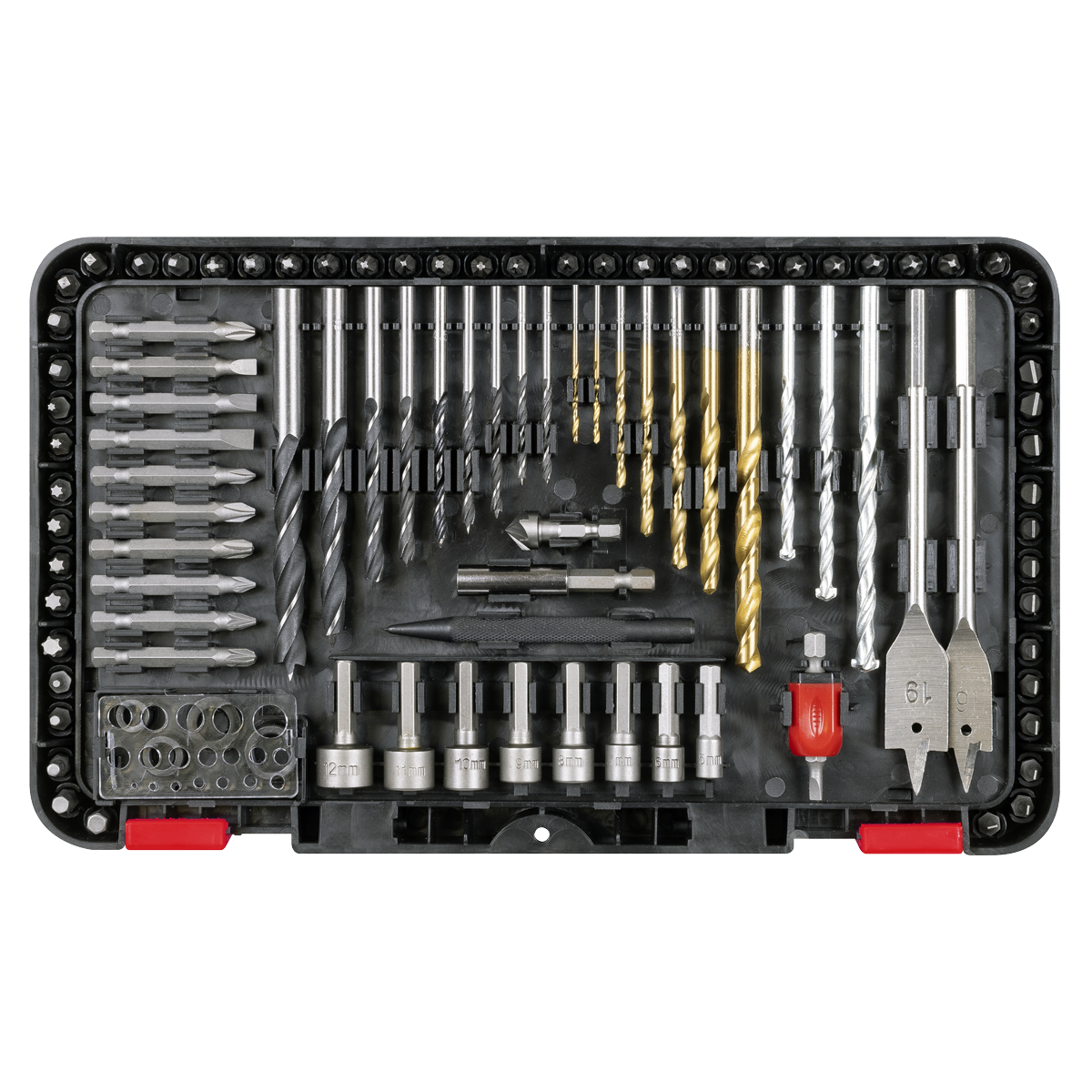 Sealey AK47104 Drill & Bit Accessory Set 104pc - additional view 3
