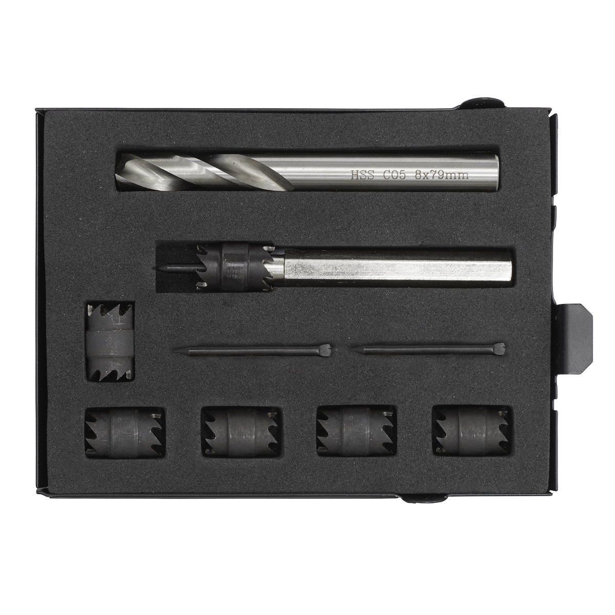 Sealey AK4730 Spot Weld Cutter & Drill Bit Set 10mm 9pc - additional view 3