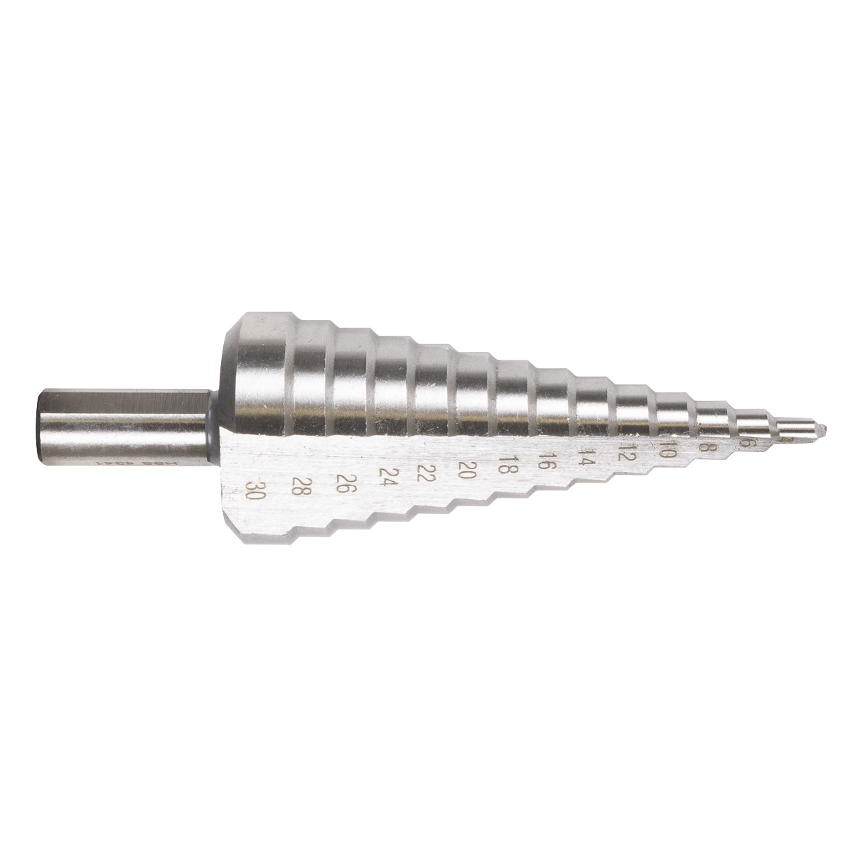 Sealey AK4745 Straight Flute HSS 4341 Step Drill Bit 4-30mm - additional view 5